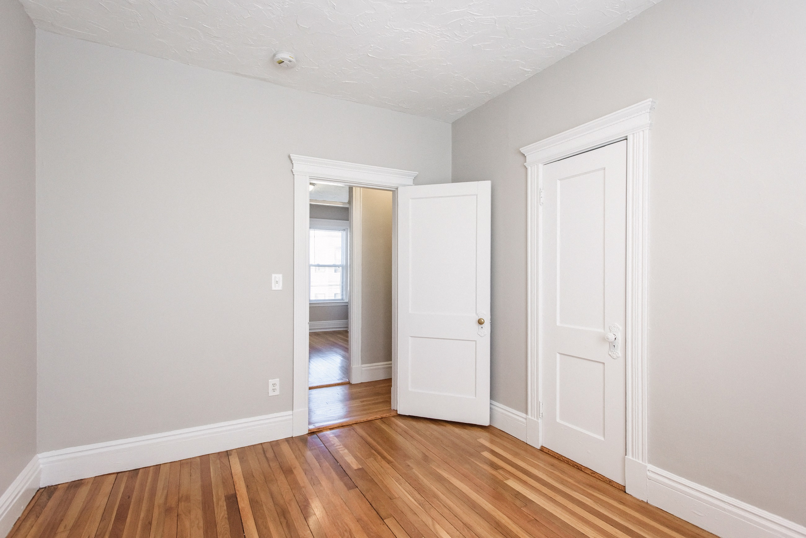 Bedroom with Hardwood Floors